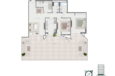 3 bedrooms Penthouse in Al Satwa, UAE No. 207846 21