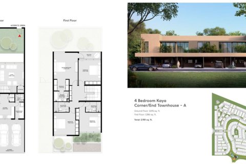 Villa de 2 chambres à Dubai, UAE No. 153714 4