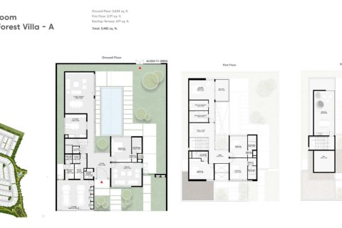 Villa de 2 chambres à Dubai, UAE No. 153714 3