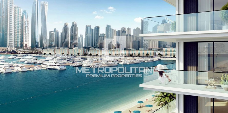 1 غرف نوم شقة في EMAAR Beachfront, الإمارات العربية المتحدة رقم 76759