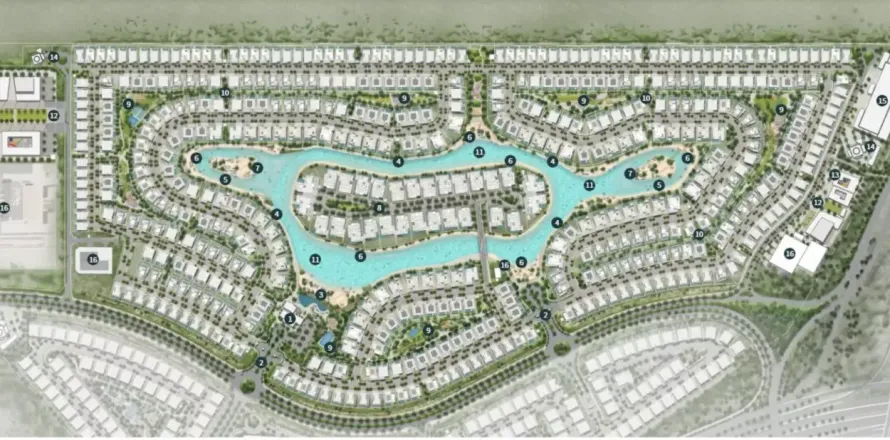 Villa de 4 dormitorios en Jumeirah Village Circle, UAE No. 110297