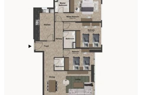 Квартира студия в Dubai Sports City, ОАЭ №153612 17