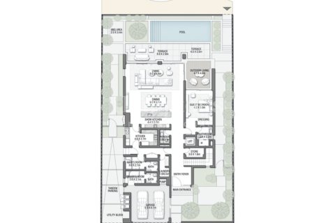 Villa de 5 chambres à Palm Jebel Ali, UAE No. 149787 13