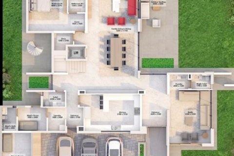 Villa de 3 dormitorios en Dubai, UAE No. 153635 3