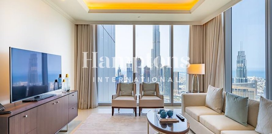 2 غرف نوم شقة فندقية في وسط مدينة دبي, الإمارات العربية المتحدة رقم 215528