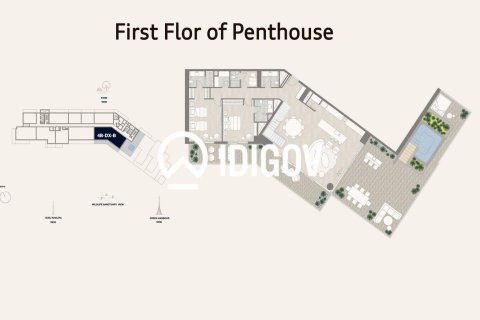 Appartement de 4 chambres à Al Jaddaf, UAE No. 205891 5