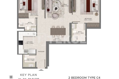3 bedrooms Apartment in Dubai, UAE No. 163359 4