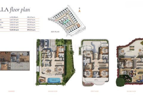 Villa de 5 chambres à Meydan, UAE No. 224380 19