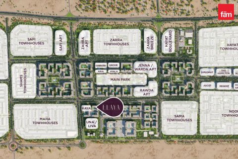 Apartment de 1 dormitorio en Town Square, UAE No. 213252 11