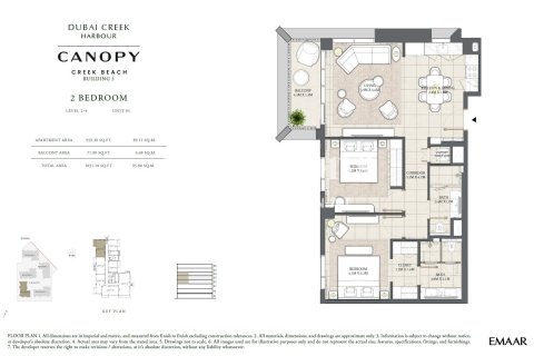 2 bedrooms Apartment in Dubai Creek Harbour (The Lagoons), UAE No. 219362 11