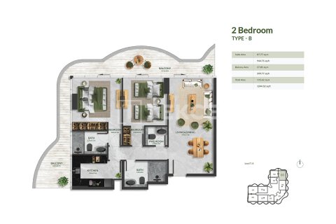 2 bedrooms Apartment in Al Marjan Island, UAE No. 144722 18