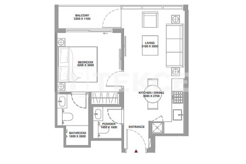 Apartment de 3 dormitorios en Umm Al Quwain, UAE No. 127023 9