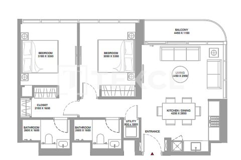 Apartment de 3 dormitorios en Umm Al Quwain, UAE No. 127023 23