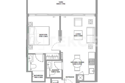 Apartment de 3 dormitorios en Umm Al Quwain, UAE No. 127023 13
