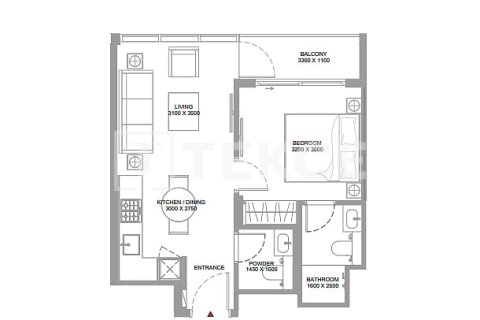 Apartment de 3 dormitorios en Umm Al Quwain, UAE No. 127023 10