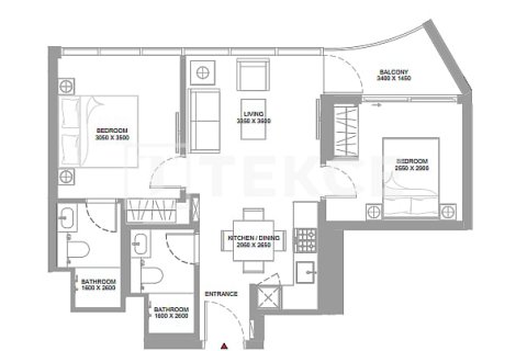 Apartment de 3 dormitorios en Umm Al Quwain, UAE No. 127023 17