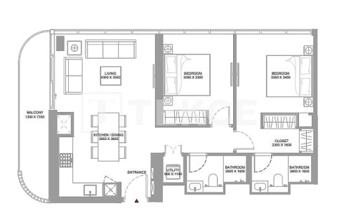 Apartment de 3 dormitorios en Umm Al Quwain, UAE No. 127023 20