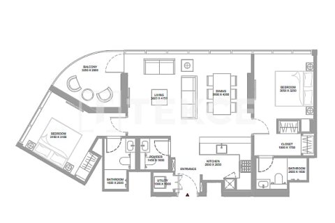 Apartment de 3 dormitorios en Umm Al Quwain, UAE No. 127023 21