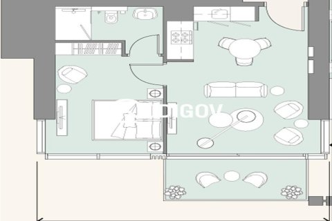Appartement de 1 chambre à Business Bay, UAE No. 209030 16