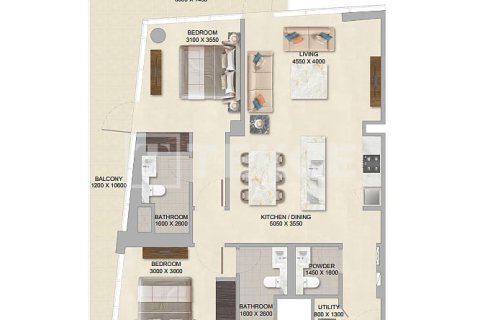 2 bedrooms Apartment on the Yas Island, UAE No. 153304 4