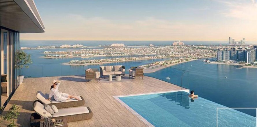 Квартира с 2 спальнями в EMAAR Beachfront, ОАЭ №205970