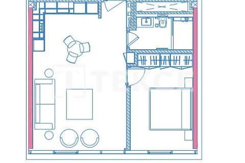 Penthouse de 1 dormitorio en Business Bay, UAE No. 134369 12
