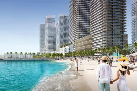 1 غرف نوم شقة في EMAAR Beachfront, الإمارات العربية المتحدة رقم 130059 8