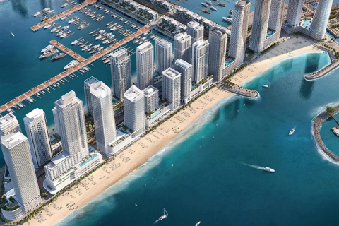 1 غرف نوم شقة في EMAAR Beachfront, الإمارات العربية المتحدة رقم 130059 13