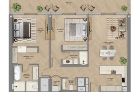 Apartment de 1 dormitorio en Saadiyat Island, UAE No. 153412 4