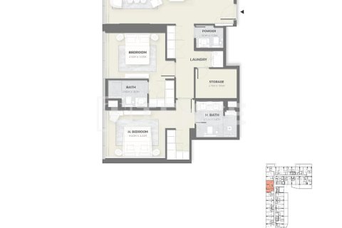 Apartment de 1 dormitorio en Dubai, UAE No. 152296 21