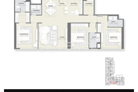 Apartment de 1 dormitorio en Dubai, UAE No. 152296 22