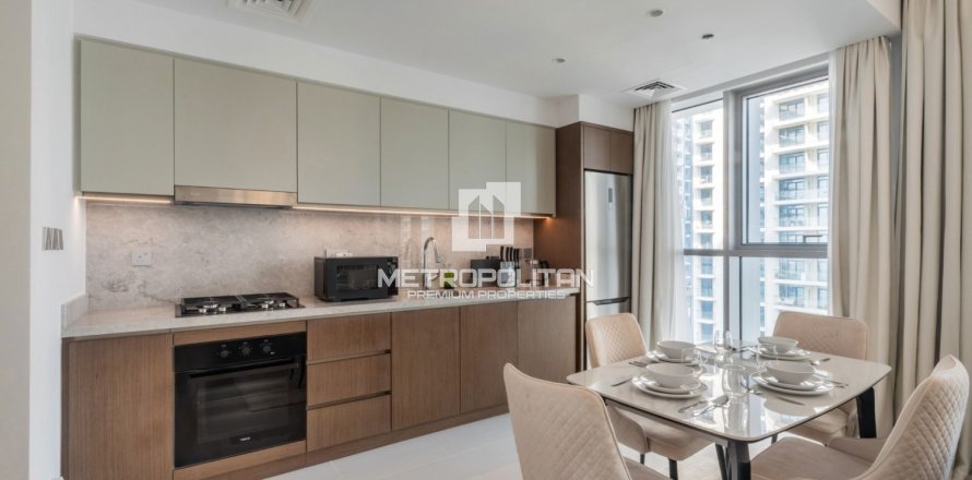 1 غرف نوم شقة في EMAAR Beachfront, الإمارات العربية المتحدة رقم 129295