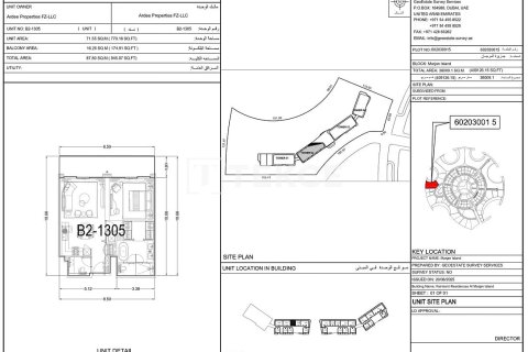 Apartment de 1 dormitorio en Al Marjan Island, UAE No. 223368 23