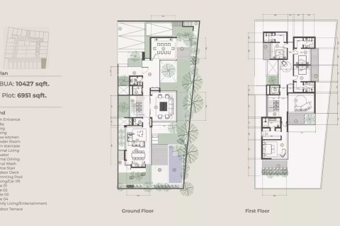 Villa de 5 chambres à Meydan, UAE No. 153493 15