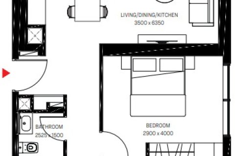 2 غرف نوم شقة في SOBHA HARTLAND Sobha Hartland, الإمارات العربية المتحدة رقم 96563 5
