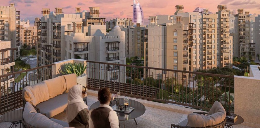 Квартира с 1 спальней в Madinat Jumeirah Living, ОАЭ №6607
