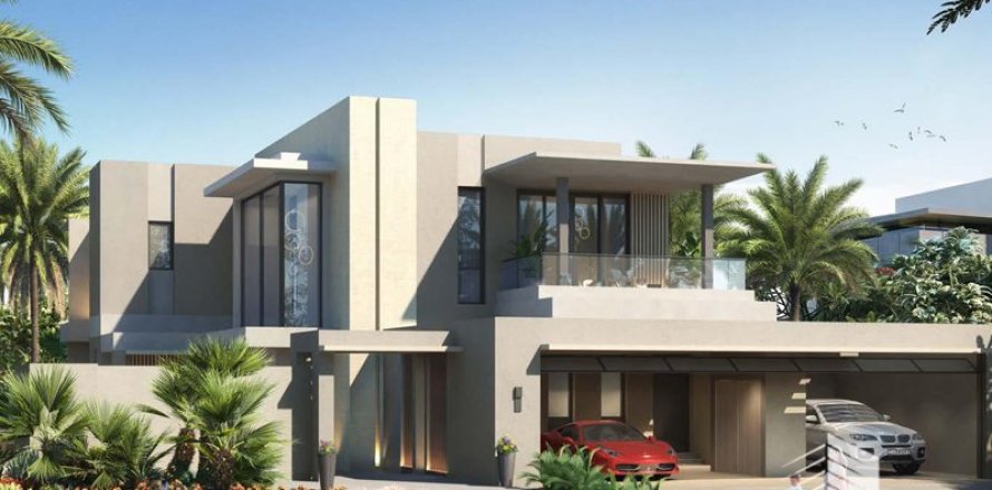 Вилла с 4 спальнями в Palm Jebel Ali, ОАЭ №11092