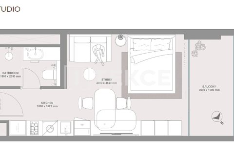 Appartement de 1 chambre à Al Satwa, UAE No. 208053 17