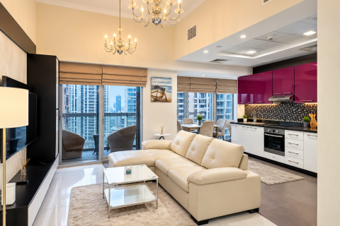 1 غرف نوم شقة في Cayan Tower, الإمارات العربية المتحدة رقم 223452