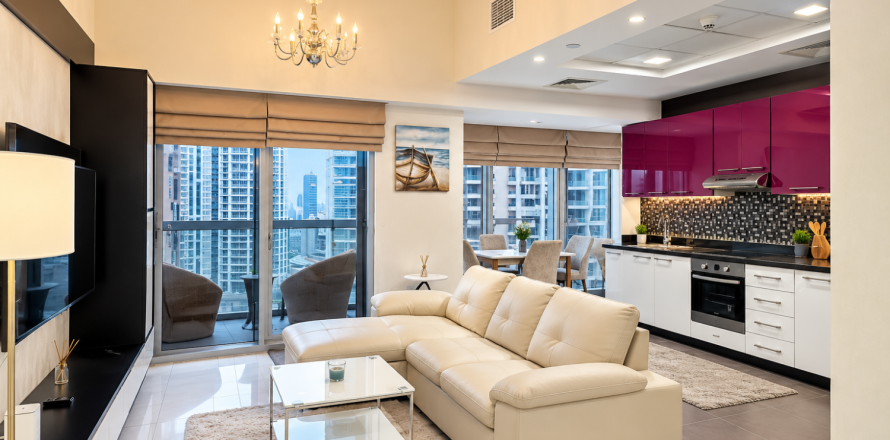 1 غرف نوم شقة في Cayan Tower, الإمارات العربية المتحدة رقم 223452