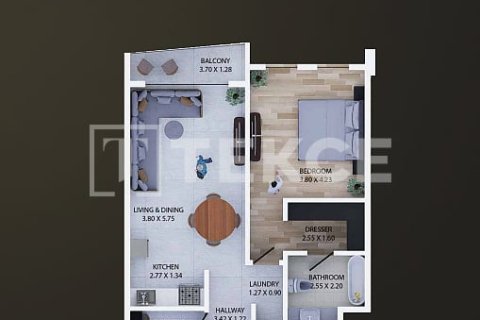 Apartment de 2 dormitorios en Majan, UAE No. 213262 18