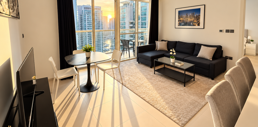 Apartment de 1 dormitorio en West Avenue Tower, UAE No. 221580