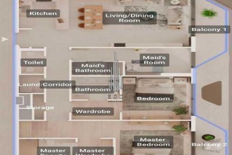 2 bedrooms Apartment on the Saadiyat Cultural District, UAE No. 73463 17