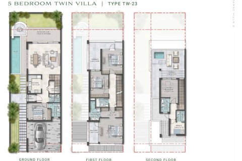 Villa de 5 chambres à DAMAC Hills (Akoya by DAMAC), UAE No. 153701 9