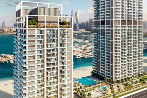 BEACH MANSION в EMAAR Beachfront, ОАЭ №69432