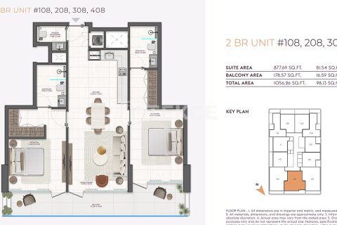 2 bedrooms Apartment in Dubai, UAE No. 155286 4