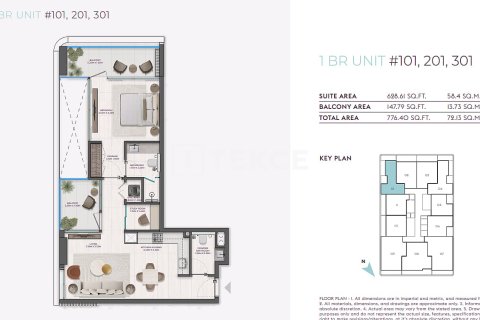 2 bedrooms Apartment in Dubai, UAE No. 155286 3