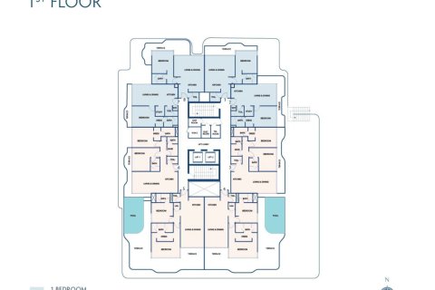 Apartment de 1 dormitorio en Dubai, UAE No. 153521 5