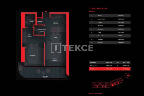 1 bedroom Apartment in Al Marjan Island, UAE No. 144713 16