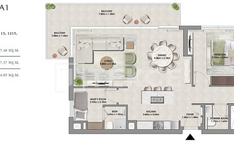 3 bedrooms Apartment in Dubai Hills Estate, UAE No. 139756 18